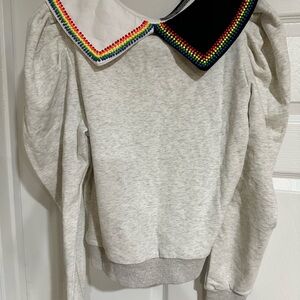 QUEEN OF SPARKLES brand new never worn sweatshirt. Excellent condition.